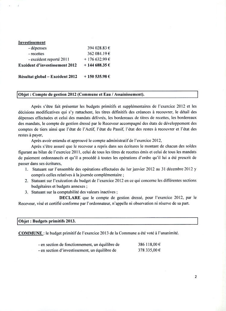 Site communal de Montory